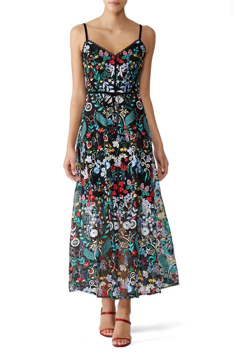 rent the runway floral dress